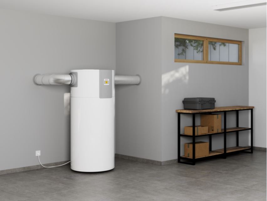 Tepelne-cerpadlo-na-pripravu-teplej-vody-s-moznostou-pripojnia-potrubia-SHP-F-220-Premium