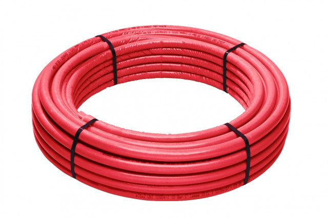 Izolovana-rurka-32x3mm-PE-XcAL-PE-Xc-PIPE-25m-cervena